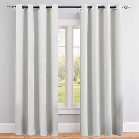 Amazon Com Vangao Room Darkening Curtains 95 Inches Length Window