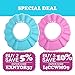 Baby Bath Visor for Babies, Adjustable Bathing Cap Protection for Toddler Kids Children, Soft and Non Irritant Shampoo Shower Hat for Wash Hair Water Shield