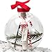 Child to Cherish Santa's Message Baby Handprint Christmas Ornament Kit, Clear