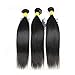 Hot Hair® Silky Straight 18inch 20inch 22inch Natural Black Color Virgin Brazilian Straight Human Hair