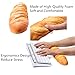 Keyboard & Mouse Wrist Rest Pad,LITOP Non Slip Silica Gel Soft to the Touch Support for Office,Computer,Laptop & Mac - Durable & Comfortable & Lightweight for Easy Typing & Pain Relief,New Bread Shape