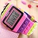 SHHORS Men's Ladies Blocks Constructor Digital LED Backlight Alarm Sport Wrist Watch LED088