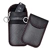 2 Autosleutel Signaal Blocker Pouches,Premium Faraday Cage Autosleutel Protector,RFID blokkeren Faraday Case Protector…