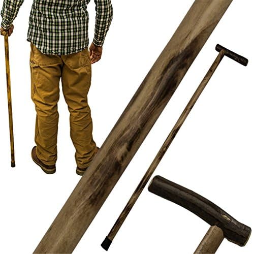 38 in Wooden Walk Cane L0186