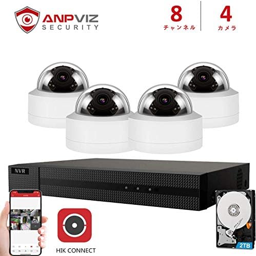 Amazon Co Jp Kingkong Smart 400万画素 Poeカメラドーム型防犯カメラ Onvif Ipカメラ 音声 ネットワークカメラ 4mp 屋外 屋内 3 6mmレンズ 95度視野角 動体検知 30m暗視撮影 Ios Android Windows対応 日本語取扱説明書付き 家電 カメラ