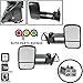 Spec-D Tuning RMX-C1088-P-FS Chevy Ck 1500 Ck 2500 3500 Black Power Towing Side Mirrors Tahoe