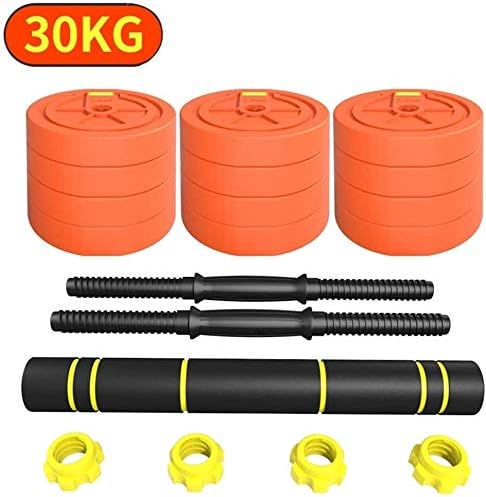 PEDFI 30KG Dumbbell Men's Dumbbell Fitness Equipment Adjustable Arm Muscles for Home Gym Barbell Plates Dumbells Barbell Set for Men Body