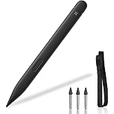 Surface Slim Pen 2 Matte - Bluetooth 5.0 Connectivity - 4,096 Points of Pressure Sensitivity - with Slim Pen 3 Tips and Pencil Holder