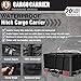 SUNER POWER Waterproof Hitch Cargo Carrier-Heavy Duty Tray Luggage Storage Bag with 8 Reinforced Straps+ 2 Handles- Perfect for Car, SUV, Van, Truck Basket Trailer - 20 Cubic Feet (60$$)