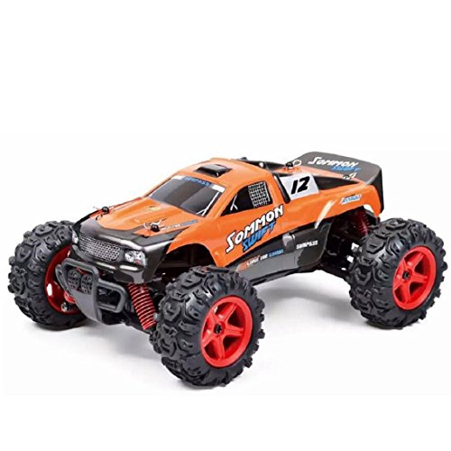Topspeed Car Race Four-wheel 45KM/H 2.4GHz Remote Control Stunt RC Car 1:18 (Orange)