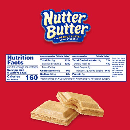 Nutter Butter Peanut Butter Wafer Cookies, 10.5 oz Pricepulse