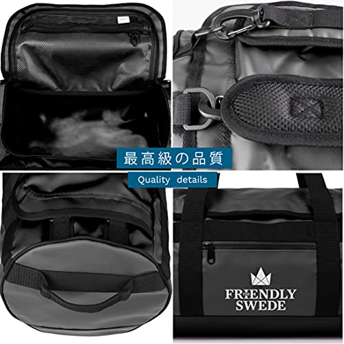 the friendly swede waterproof backpack