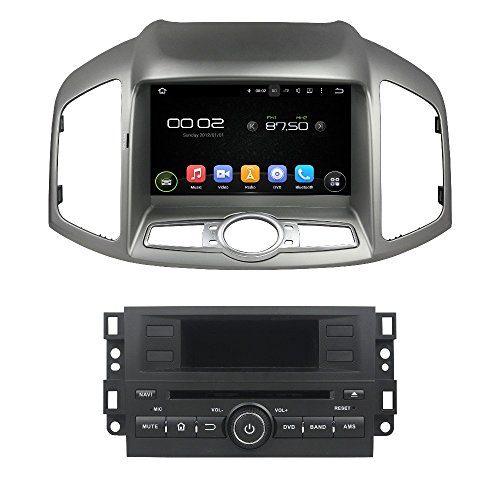 8 inch Android 5.1.1 Car DVD Player GPS Navigation Stereo Rockchip RK3188 Quad Core 1024600 16G flash mirror link for CHEVROLET CAPTIVA 2011 2012 2013