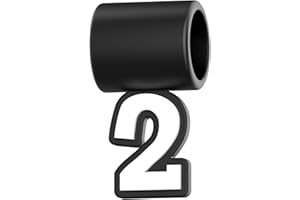 Willtok Premium Number 0-9 Pendant for Baseball Necklace, You Pick 0-9 Pendant for Sports Fan Necklaces, Highly Recommended for Three Colors Braided Rope Tornado Necklace