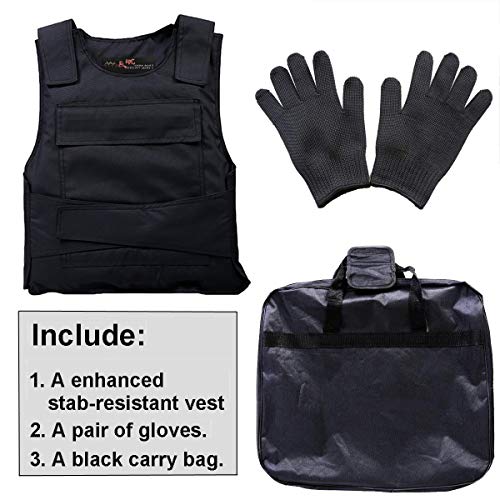 Body Armor Anti Knife Stab Front and Back Armor Proof Vest Concealed