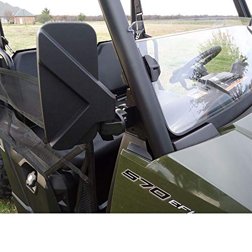 image for Ranger 570 900 XP Side View Mirrors for UTV with Lock and Ride Cab Sys