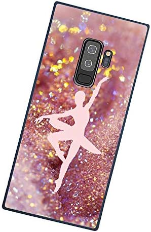 Ballet Dancer Samsung Galaxy S9 Plus Case, Soft Flexible TPU Back Cover Case Compatible with Samsung Galaxy S9 Plus (Black)