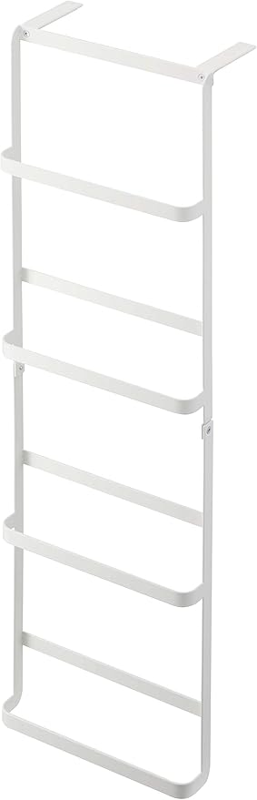 Amazon 山崎実業 Yamazaki 下駄箱扉 引っ掛け式スリッパラック タワー ホワイト 約w22xd12 5xh70 5cm タワー 3way 壁面収納 扉収納 引っ掛け収納 フック付き 44 スリッパラック オンライン通販