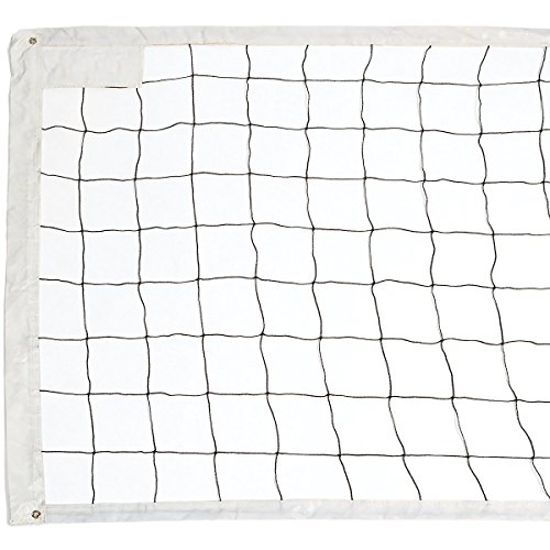 image for Daily-buy Sand Volleyball Net with Steel Cable Rope Outdoor Indoor 32 