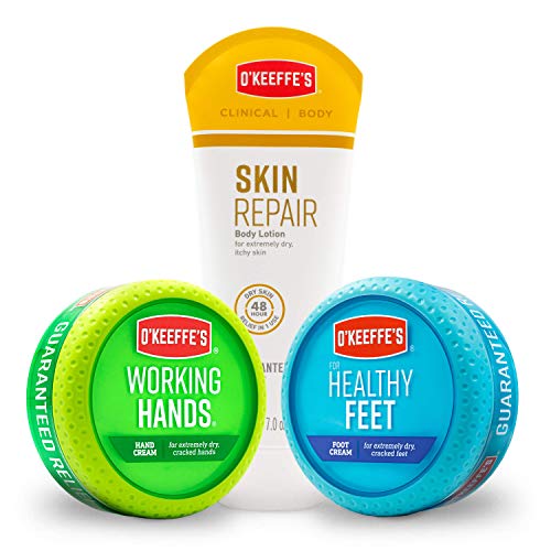 O'Keeffe's Working Hands, Healthy Feet, Skin Repair Variety Pack