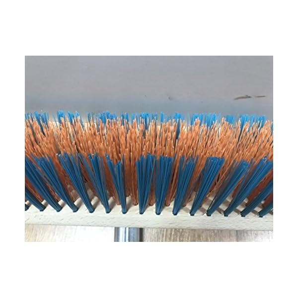 laguz Straßenbesen 60cm breit Besen Kehrbesen mit Metallstielhalter PVC mit Stiel – Bild 4