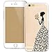 Iphone 6 Case,FEIKESI Iphone 6 Protective Case Soft Flexible TPU Transparent Skin Scratch-proof Case for Iphone 6 (4.7-inch)- Butterfuly Girl Pattern