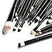 Eye Makeup Brushes Set, 20 Pcs Professional Eye Cosmetic Brush Set Eye Shadow Eyeliner Eye Brow Foundation Powder Liquid Cream Blending Brush