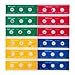 AmScope PS-P12X3 Kids Set of Color-coded Zoological and Botanical Prepared Specimen Slides, 36-Specimen