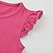 ChicNChic Toddler Baby Girls Summer Clothes Whale Print Top with Plaid Shorts Outfits Set (3T, Pink)