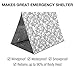 Swiss Safe Camouflage Emergency Mylar Blankets – Perfect for Outdoor Camping, Hiking, Survivalist, Shelters, Preppers, Hunting, First Aid Kit