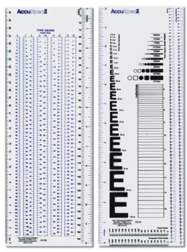 C-THRU Accu Spec II Type Gauge and Specifier Set gauge and specifier set