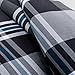 Ink+Ivy Nathan Full/Queen Comforter Set Teen Boy Bedding - Grey, Plaid – 3 Piece Bed Sets – 100% Cotton Yarn Bed Comforter