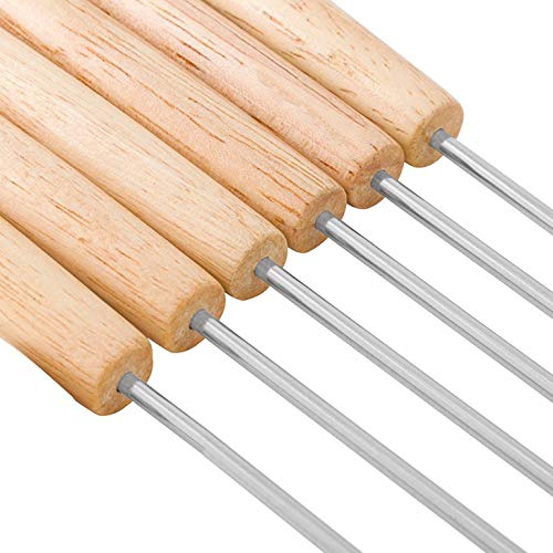 Stainless Steel Chocolate Fork Hot Pot Forks Cheese Fruit Dessert Fork Fondue Melting Skewer Kitchen Tools - Thumbnail 4