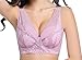 Women's Lace Push Up Bra Brassiere (Underwire Plus Size 36-48 C-D)
