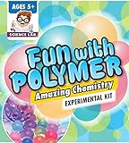 Learn & Climb Kids Science Experiment Kit for Boys & Girls Ages 4, 5,6-8,7-12. Water Beads + Manual .Sensory Play