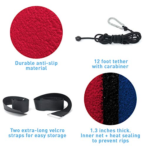 SOWKT 18 x 6 Feet Lily Pad Floating Mat Extra Large Floating Mat for