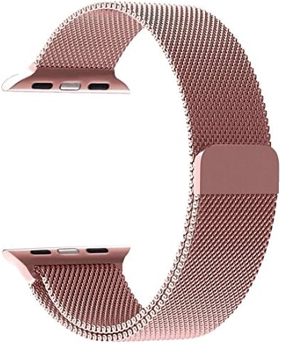 Stainless Steel Band Mesh bracelet strap Replacement Band with Magnetic Closure Clasp for Apple Watch Series 1 Series 2 Series 3 Edition