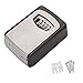 Tekmun Realtor Wall Mount Key Lock Box with 4-Digit Combination Made of Weather Resistant Steel for Indoors or Outdoors Holds up to 5 Keys