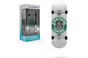 Lently Wood Fingerboards, Mini Fingerboards, 99mmL*29mmW (Starfucks Skeleton)