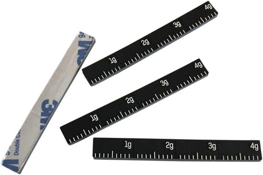 Mike 4g Tennis Racket Weight Balance Strips Silicone Tennis Racquet Weight Balance Set of 4