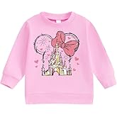 Ladicme Magical Sweatshirts for Girls Cute Graphic Pullover kids Holiday Vacation Long Sleeve Crewneck Shirt