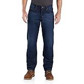Carhartt Men's 104956 Force® Relaxed Fit Low Rise 5 Pocket Jeans