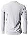 H2H Boys' Premium Waffle Crew Top White US L/Asia XL (KMTTL062)