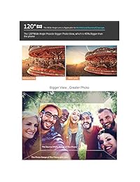 Kaiess   Lente telescópica para cámara de teléfono, zoom 14X, gran angular de 120°, lente macro de 20x y lente de ojo de pez, compatible con iPhone X XS Max XR 8 7 6 Samsung Andriod