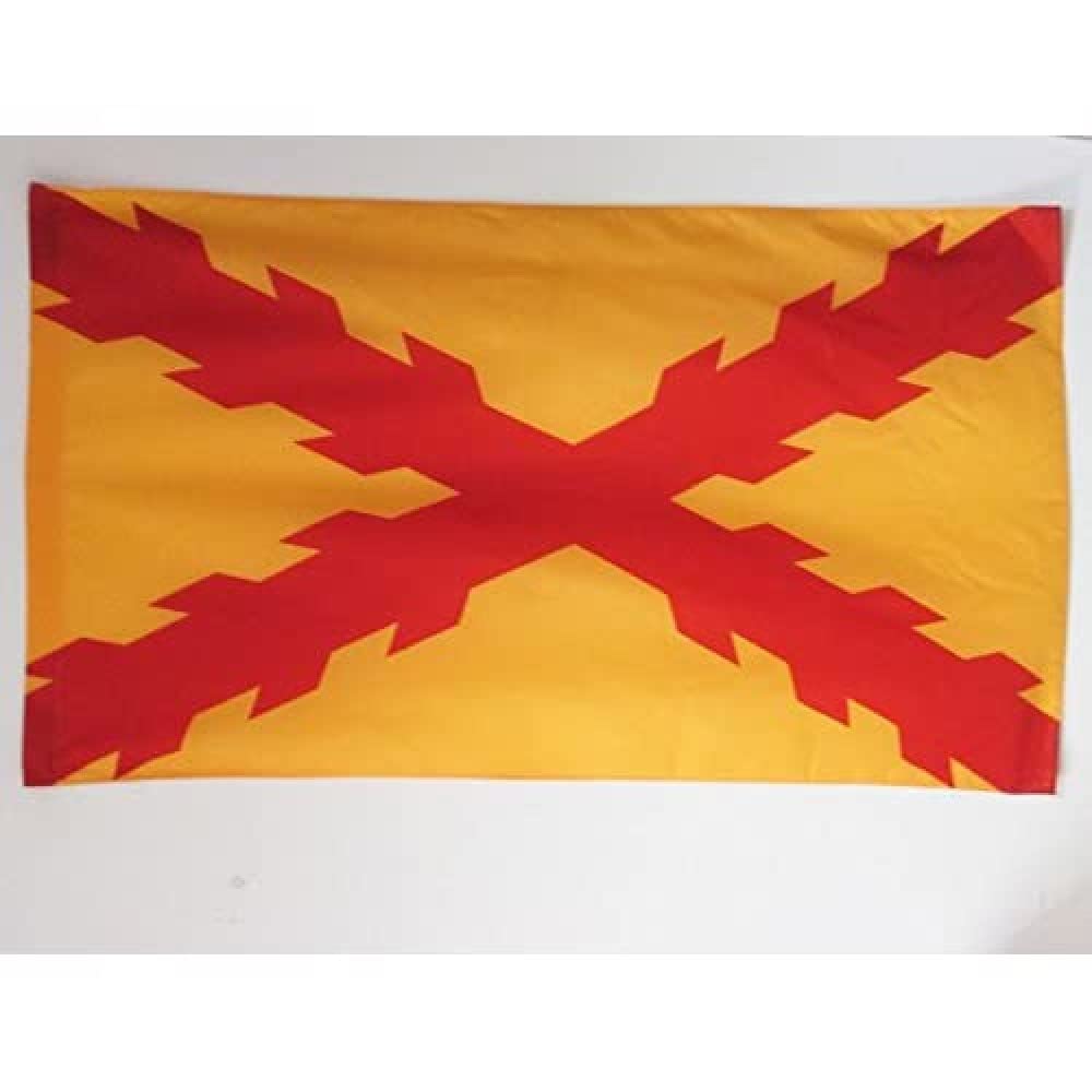 AZ FLAG - Spain Tercio Morados Viejos Flag - 3x5 Ft - spanish army Banner with Sleeve - 100% Polyester - Fade Resistant - Vivid Colors - 3' x 5' Feet - 150x90 Cm