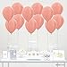 Andaz Press 11-inch Balloon Party Kit with Gold Cards & Gifts Sign, Rose Gold, 12-pk, For Champagne Themed Wedding, Bridal Baby Shower, Prom Decorations