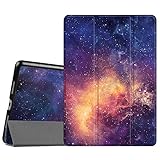 Fintie iPad Pro 10.5 Case - [SlimShell] Ultra Lightweight Standing Protective Cover with Auto Wake/Sleep Feature for Apple iPad Pro 10.5 Inch Tablet (2017 Release), Galaxy