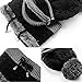 TGOOD Winter Hats for Kids,Children Knitted Hat with Mask,Scarf and Gloves 3-in-1 Set,Beanie Hats Lining Pom-Pom,Soft Warming Scarf and Gloves,Set Warming Lining for Kids Black