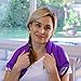 Microwavable Heating Pad for Lower Back, Neck, and Shoulder Pain Relief - Moist Microwave Heating Pad for Muscles and Joints - Microwave Hot Pack Heat Pad for Cramps -1 Heat Pack Purple-Lavender Scent