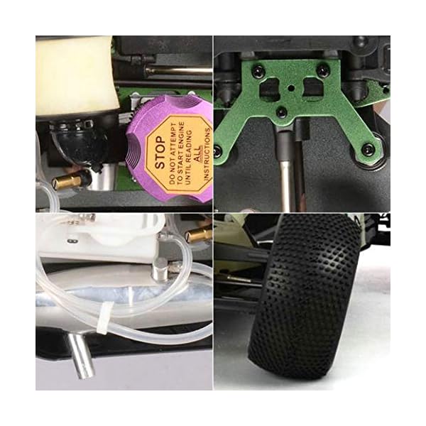 SSBH 1/8 Ölbetriebenes Fahrzeug 4WD Kraftstoff Fernbedienung Auto Methanol Tanken Modell Auto RC Nitro Benzin Auto… – Bild 5